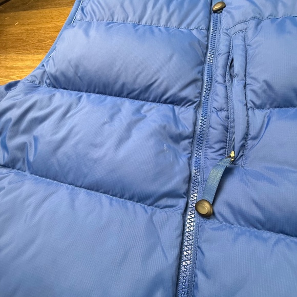 L.L.Bean Men's Goose Down Puffer Vest, Large, Blue, Insualted Winter Outdoor - Picture 6 of 11